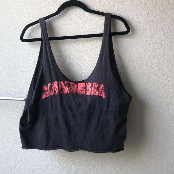 LF Tops - LF “wanderer” black tank top size S